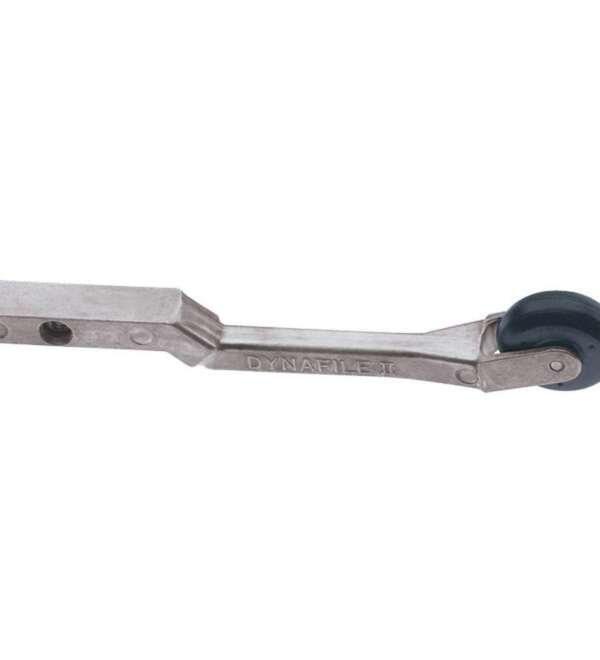 DYNABRADE  |  11204  |  BRAZO DE CONTACTO, 1" DE DIAMETRO X 3/8" DE ANCHO, RUEDA DE GOMA REDONDEADA, APLICACION DE BANDAS SUELTAS