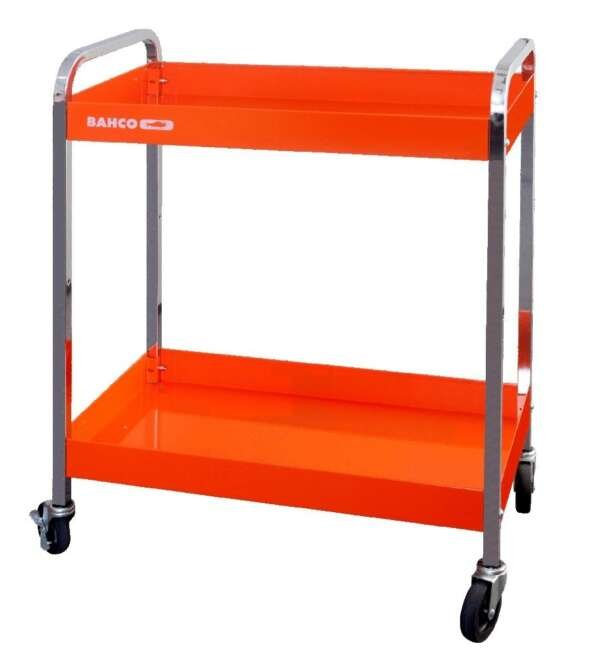 BAHCO  |  1470KC2  |  CARRO DE HERRAMIENTAS 2 BANDEJAS NARANJA