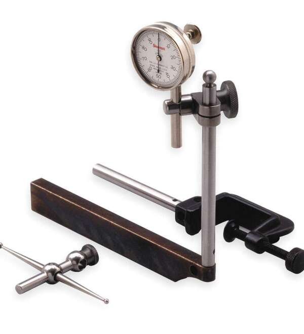 STARRETT  |  196A1Z  |  SET DE INDICADOR PALPADOR CURSO 0.200" 4 ACCESORIOS