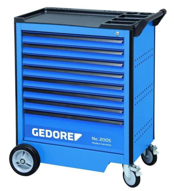 GEDORE  |  2003554  |  CARRO DE HERRAMIENTAS CAPACIDAD 500 KGS. 8 CAJONES