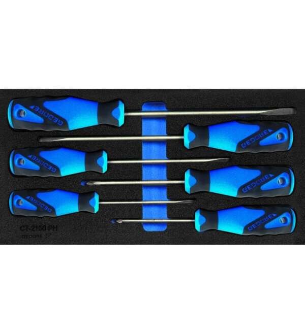 GEDORE  |  2309149  |  JUEGO DE DESTORNILLADORES - 6 PIEZAS