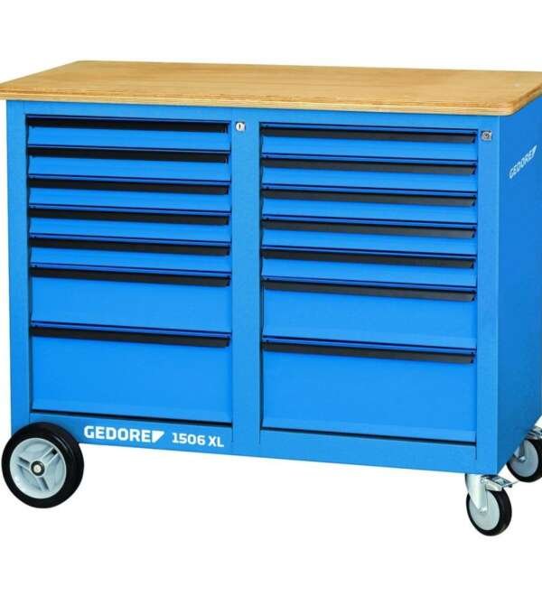 GEDORE  |  2528088  |  CARRO DE HERRAMIENTAS CAPACIDAD 500KG - 14 CAJONES