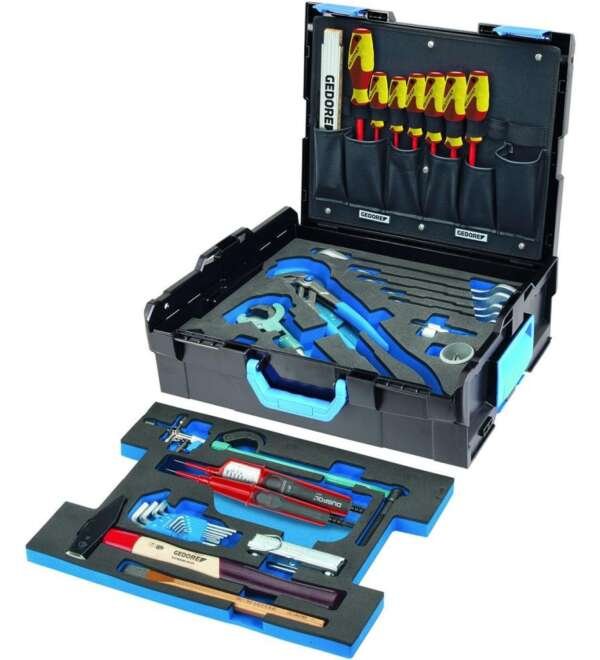 GEDORE  |  2658216  |  SURTIDO BASICO DE HERRAMIENTAS P/INSTALACION 44 PZAS
