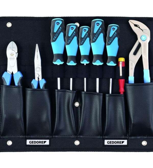 GEDORE  |  2836181  |  JGO DESARMADORES Y PINZAS EN BOLSA 9 PZAS