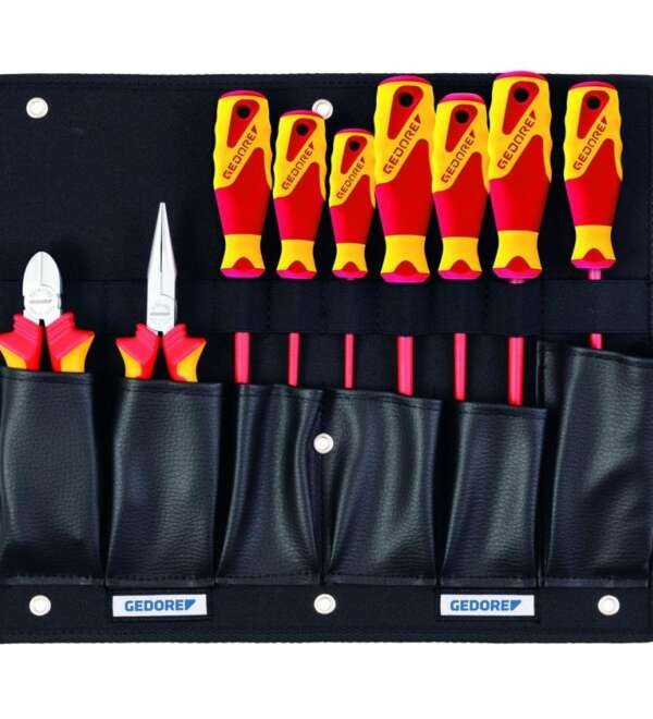 GEDORE  |  2836203  |  JGO DESARMADORES CON PINZAS VDE EN BOLSA 9 PZAS