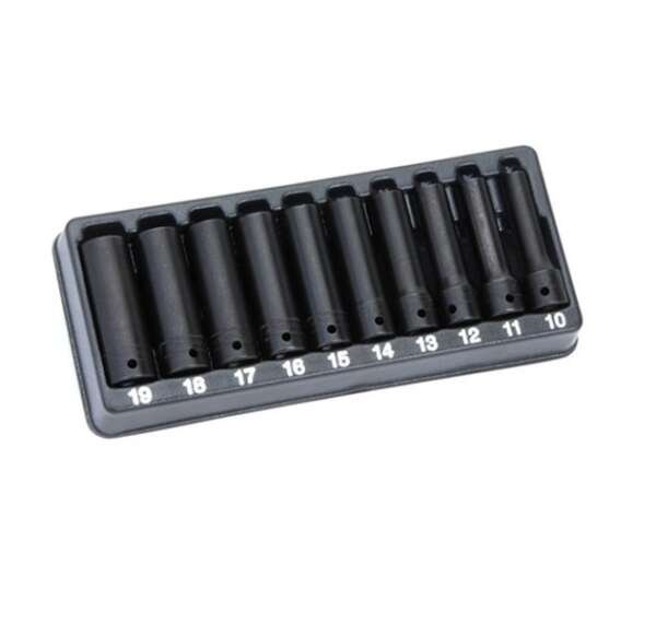 SNAPON  |  310SIMMYA  |  JGO. DADOS IMP 1/2 LARGO HEX10MM-19M