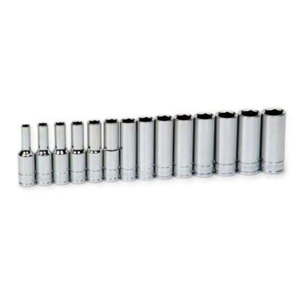 WILLIAMS  |  31945  |  JGO. DADOS HEX LARGOS E-3/8 6-19Mm 14PZAS