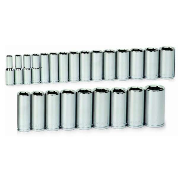 WILLIAMS  |  32945  |  JGO. DADOS HEX LARGOS E-1/2 9-36MM 24PZAS