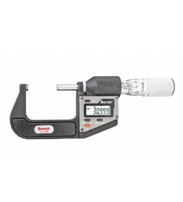 STARRETT  |  3732MEXFL-75  |  MICROMETRO EXTERIOR DIGITAL 50-75MM SIN SALIDA DE DATOS