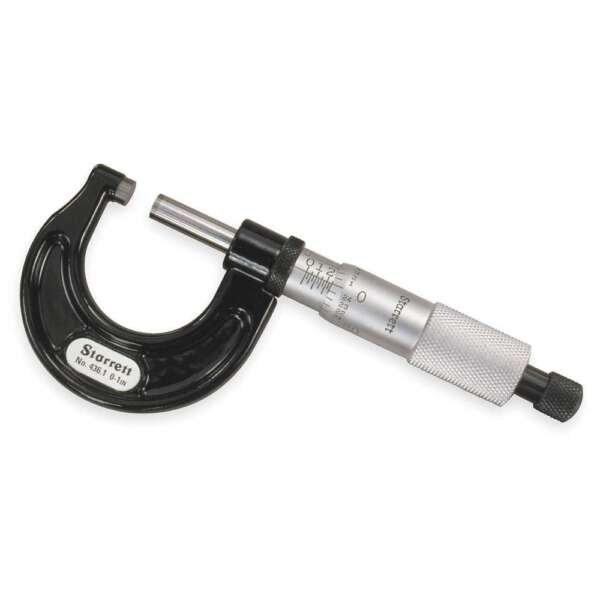 STARRETT  |  436.1XRL-3  |  MICROMETRO EXTERIOR ANALOGO 2-3"