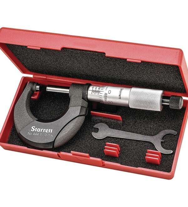 STARRETT  |  444.1MXRL-50  |  MICROMETRO DE EXTERIOR ANALOGO CON AISLANTE 25-50MM