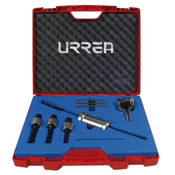 URREA  |  4702  |  JGO. EXTRACTORES INTERIORES/EXTERIORES RANGO INT. 25-100 MM RANGO EXT. 0-75MM 8 PZAS