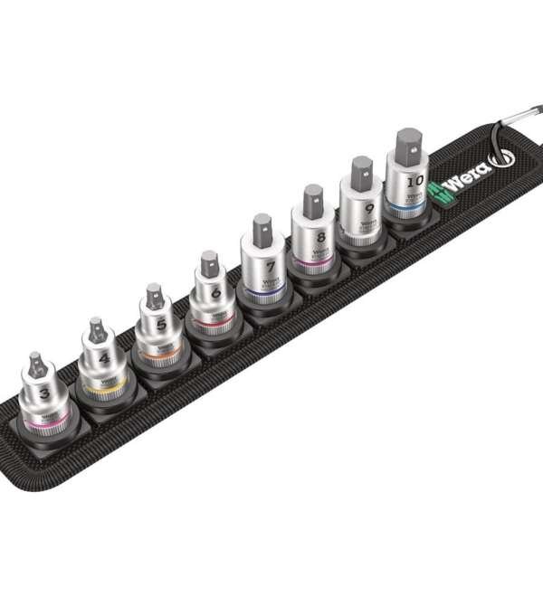 WERA  |  5003971001  |  JGO DADOS ALLEN CORTOS E-3/8" 3-10MM