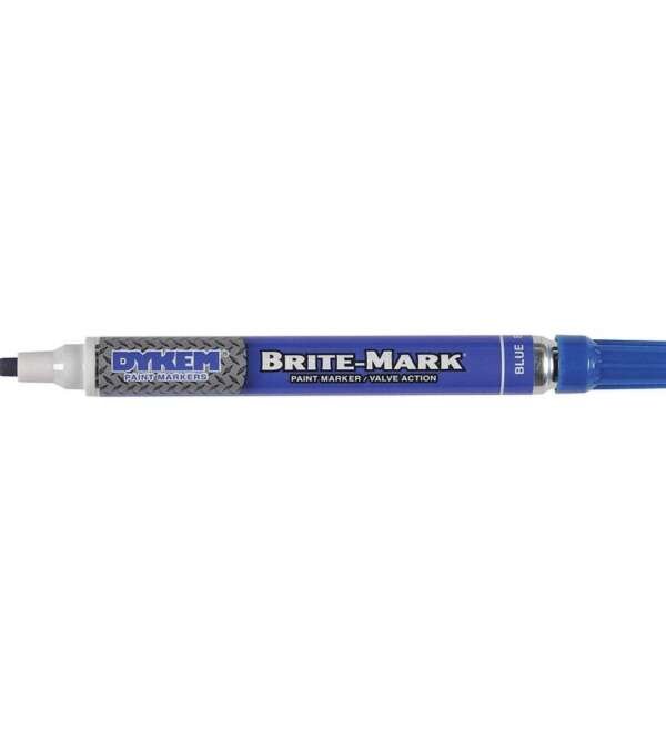 PRECISION BRAND  |  50400  |  MARCADOR AZUL MEDIO BRITE-MARK (PAQUETE DE 12) DYKEM