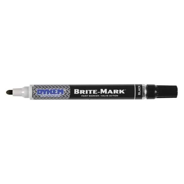 PRECISION BRAND  |  50405  |  MARCADOR NEGRO MEDIO BRITE-MARK (PAQUETE DE 12) DYKEM