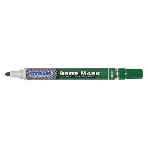 PRECISION BRAND  |  50430  |  MARCADOR VERDE MEDIO BRITE-MARK (PAQUETE DE 12) DYKEM