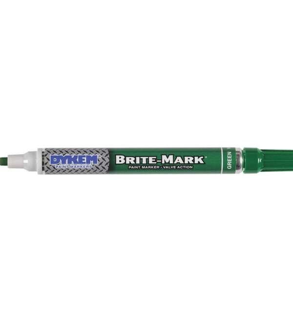 PRECISION BRAND  |  50430  |  MARCADOR VERDE MEDIO BRITE-MARK (PAQUETE DE 12) DYKEM