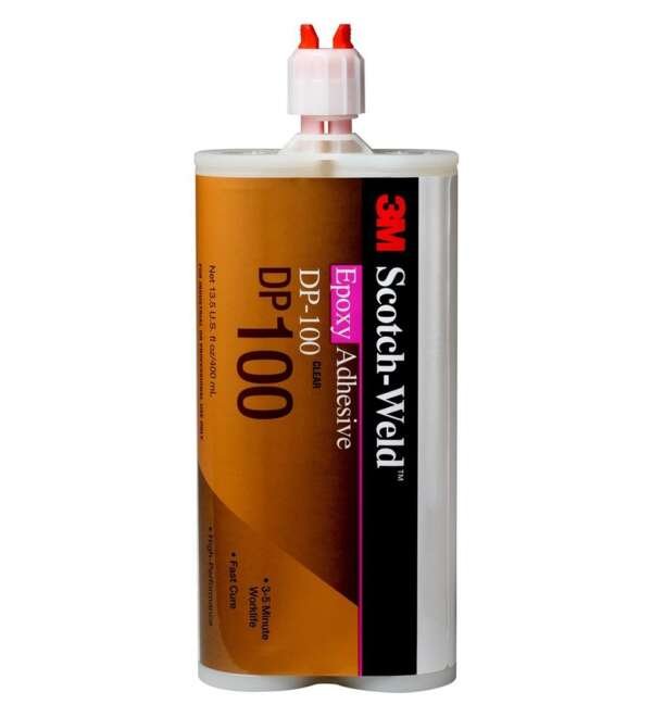 3M  |  62327235305  |  DP100 ADHESIVO EPOXICO TRANSPARENTE 400ML