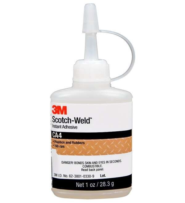 3M  |  62380138305  |  CA4 ADHESIVOS INSTANTANEO TRANSPARENTE 28.35 GRS