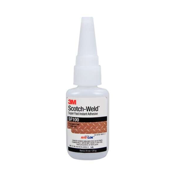 3M  |  62617403522  |  SF100 ADHESIVOS INSTANTANEO BOTE C/20GRS