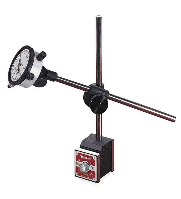 STARRETT  |  657EZ  |  BASE MAGNETICA CON INDICADOR 0.0125"