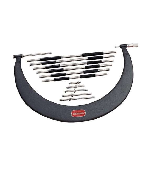 STARRETT  |  724MLZ-1350  |  SET DE MICROMETRO TIPO ARCO TUBULAR C/PUNTAS INTERCAMBIABLES 1200-1350MM