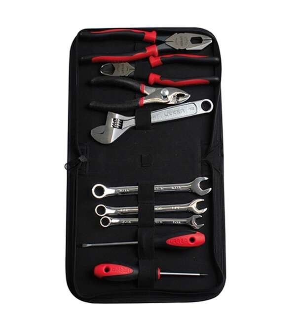 URREA  |  7B  |  JGO. BASICO EN PORTAFOLIO CON MANGOS BIMATERIAL 9 PZAS