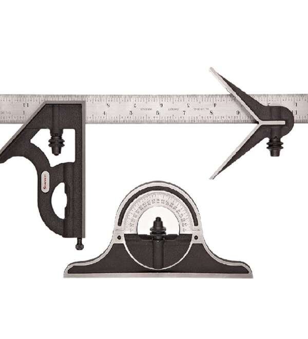 STARRETT  |  9-24-4R  |  SET ESCUADRA DE COMBINACION 24"