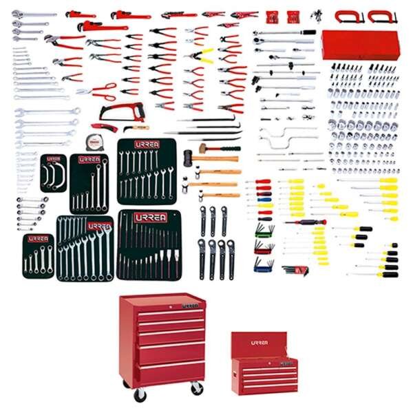 URREA  |  99622  |  JGO. MAESTRO INDUSTRIAL COMBINADO 397 PZAS CON GABINETES 9957XP Y 9993XP