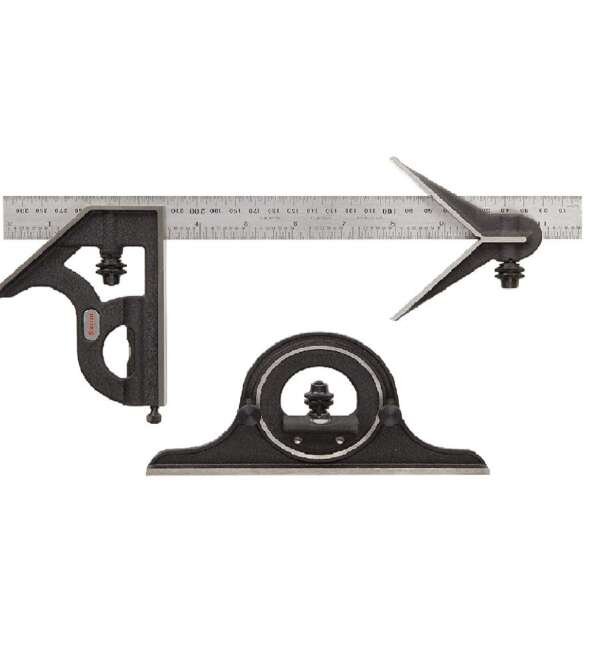 STARRETT  |  9ME-600  |  SET ESCUADRA DE COMBINACION 600MM (23 1/2")