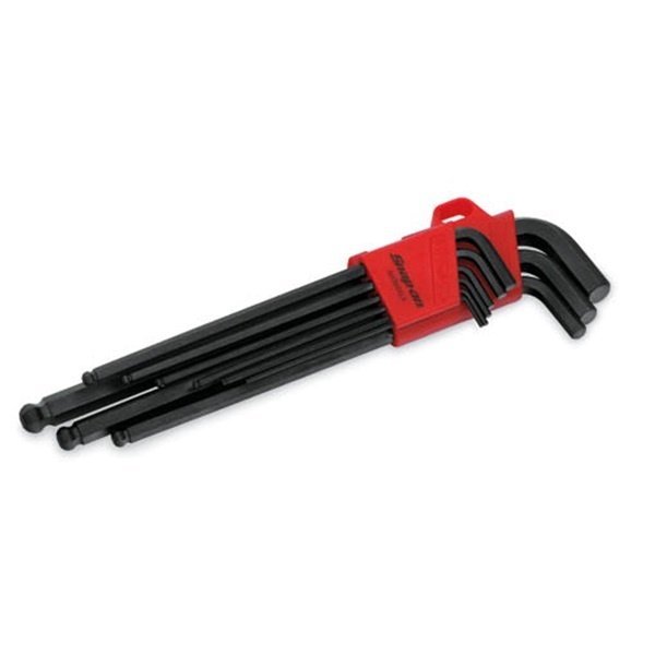 SNAPON  |  AWBMXL9  |  JGO LLAVES ALLEN HEX DE BOLA EXTRALARGAS DE 1.5-10MM