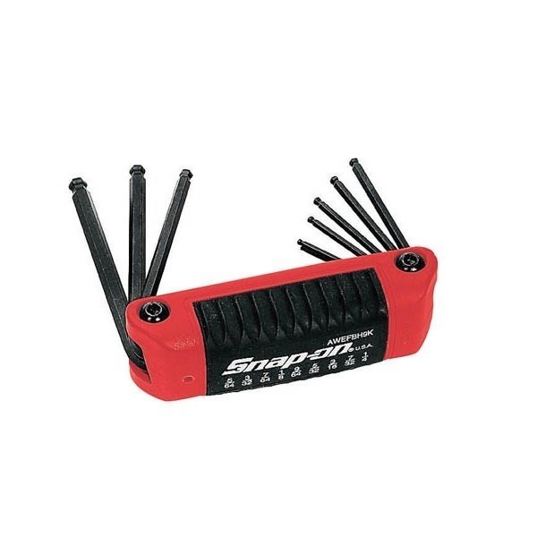 SNAPON  |  AWEFBH9K  |  JGO DE LLAVES ALLEN EN BOLA