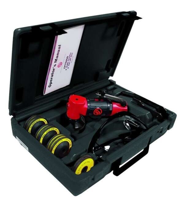 CHICAGO  |  CP7500DK KIT  |  KIT MINIESMERILADORA ANGULAR 2" 22,000RPM CON 17 ACCESORIOS