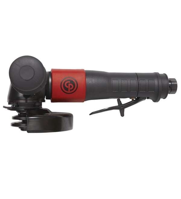 CHICAGO  |  CP7550-B  |  MINI ESMERILADORA ANGULAR NEUMATICA 5" 12,000RPM 1.1HP EJE 5/8-11