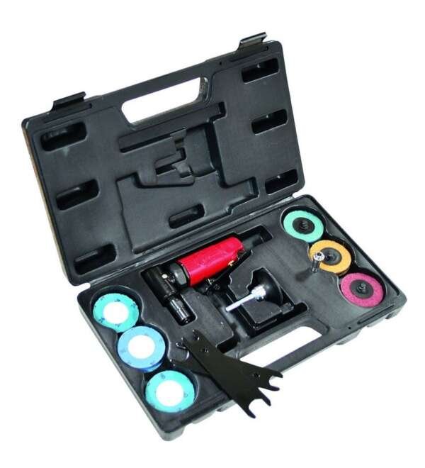CHICAGO  |  CP875KIT  |  KIT MOTOTOOL ANGULAR 1/4" 22,500RPM CON 13 ACCESORIOS