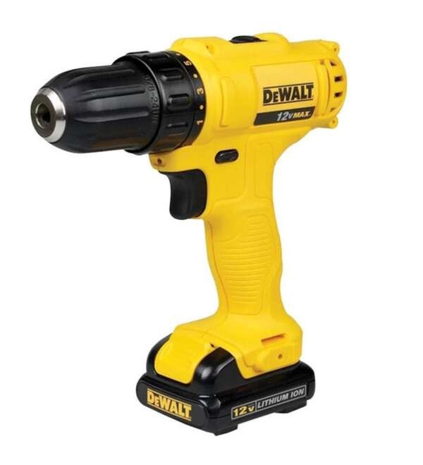 DEWALT  |  DCD700C2-B3  |  TALADRO ATORNILLADOR ION-LI 12V MAX -10MM - MANDRIL AUTOAJUSTABLE