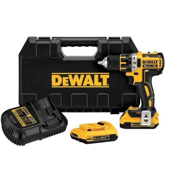 DEWALT  |  DCD791D2-B3  |  TALADRO ATORNILLADOR 20V MAX 1/2" (13MM) 2 VELOCIDADES