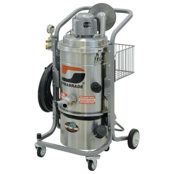 DYNABRADE  |  61450  |  ASPIRADORA IND. P/ALUMINIO ELECTRICA 120 VOLTS 6.25 GALONES MOD 61450