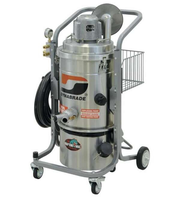 DYNABRADE  |  61450  |  ASPIRADORA IND. P/ALUMINIO ELECTRICA 120 VOLTS 6.25 GALONES MOD 61450