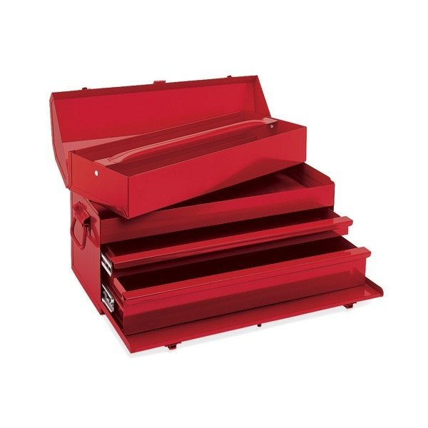 SNAPON  |  KRA21G  |  CAJA METALICA: 4 BANDEJAS, DIMENSIONES: 19 3/4" X 7 3/4" X 2 13/16"