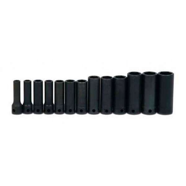 WILLIAMS  |  MS-12-18H  |  JGO. DADOS HEX IMP E-3/8" 7-24MM 18PZAS