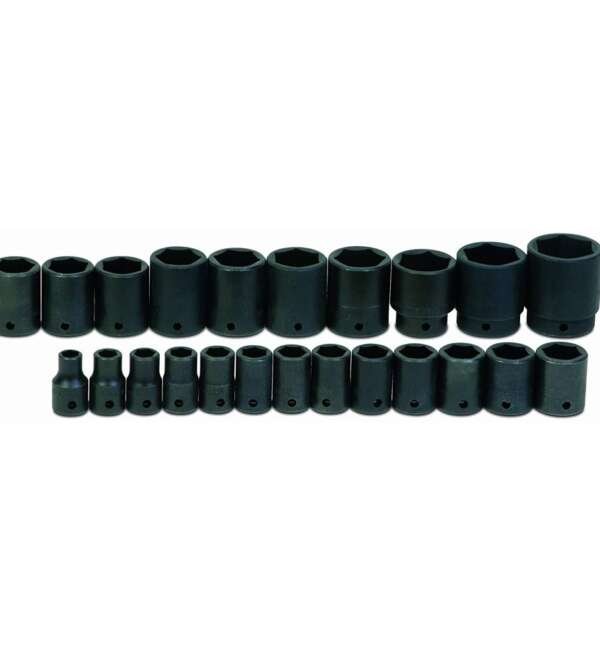 WILLIAMS  |  MS-4-23RC  |  JGO. DADOS HEX IMP E-1/2" 10-36MM 23PZAS