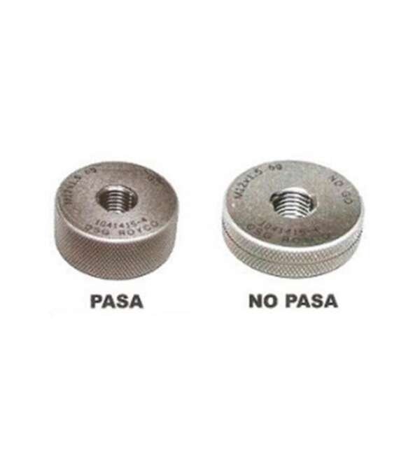 OSG ROYCO  |  772201  |  VERIFICADOR DE ROSCAS ANILLO PASA NO PASA M24 X 3