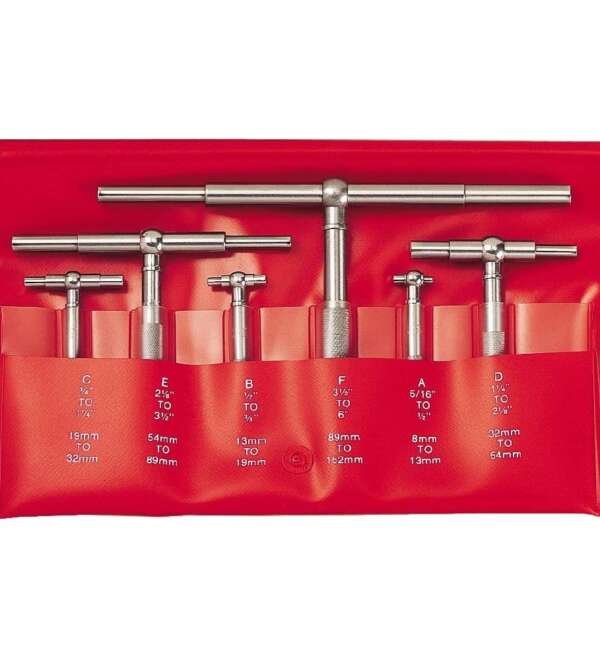 STARRETT  |  S579HZ  |  SET DE CALIBRADOR TELESCOPICO 6 PZAS