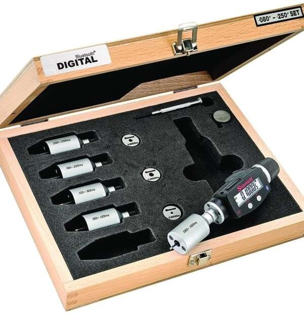 STARRETT  |  S770BXTBZ  |  SET BORE GAGE DOS PUNTAS DE CONTACTO 0.080-0.25" IP67