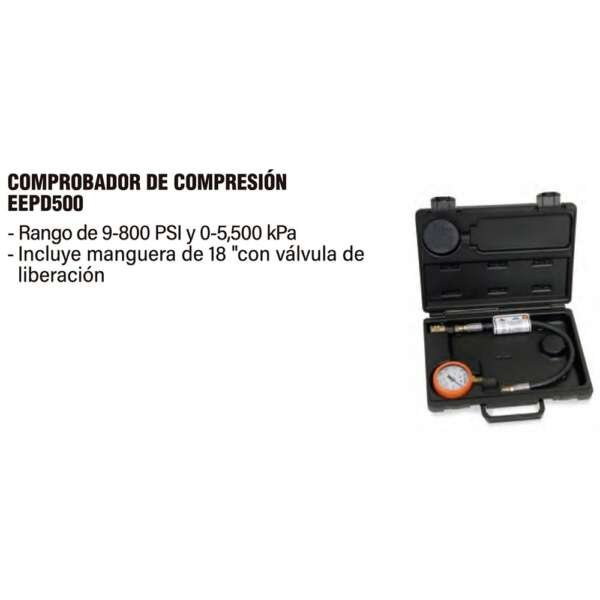SNAPON  |  EEPD500  |  COMPROBADOR DE COMPRESION - Image 2
