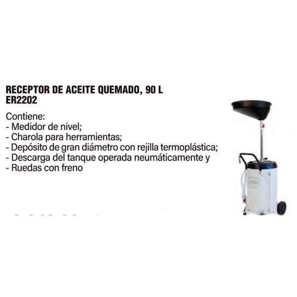 SNAPON  |  ER2202  |  RECEPTOR DE ACEITE QUEMADO - Image 2