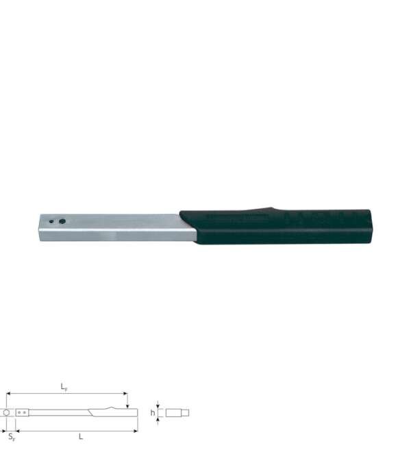 STAHLWILLE  |  50010004  |  TORQUIMETRO C/CABEZA INTERCAMBIABLE 4-40 NM