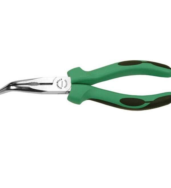 STAHLWILLE  |  65305200  |  PINZA CURVA 45 GRADOS SEMIRREDONDA CON FILO Z. 200MM