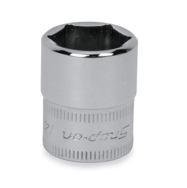 SNAPON  |  TMM10  |  DADO CORTO CROMADO E -1/4, DE 10 MM